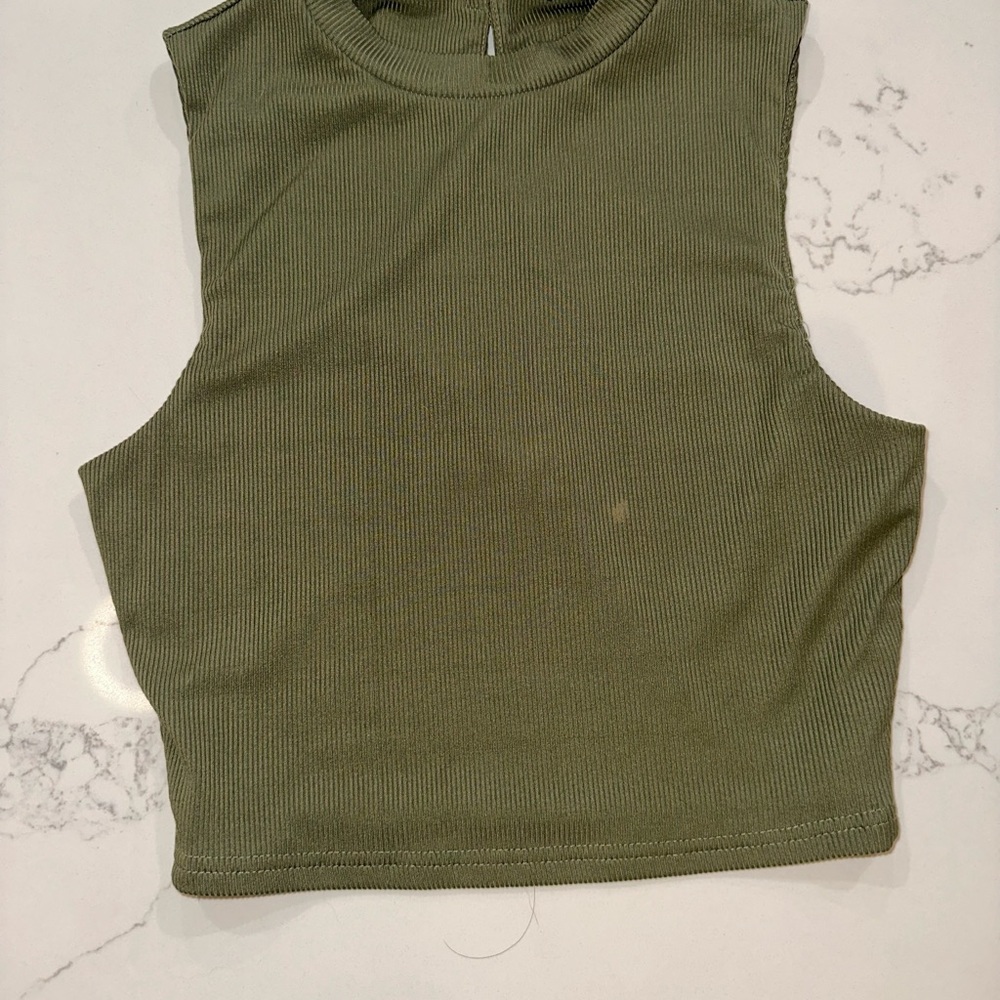 Women’s Ribbed Halter Tank SZ:XS/S - Picture 6 of 7